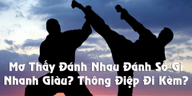 mơ thấy đánh nhau